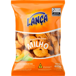 ROSQUINHA LANCA 600G MILHO